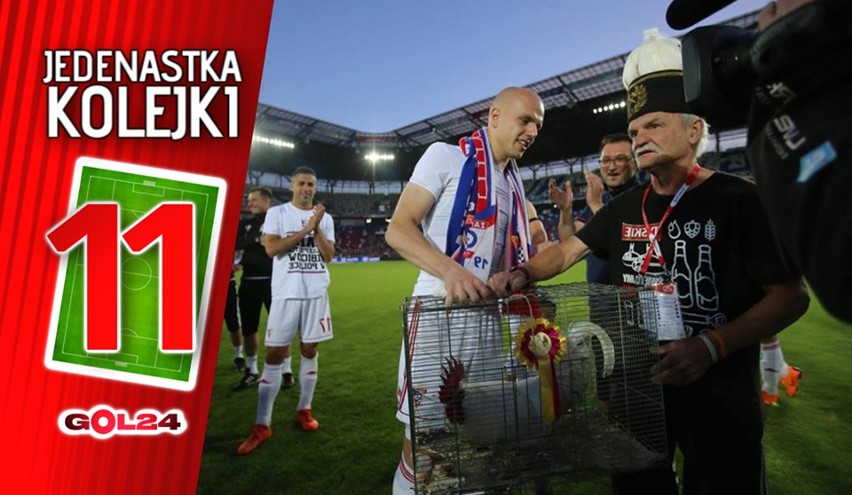 Jedenastka 37. kolejki Lotto Ekstraklasy według GOL24 [GALERIA]