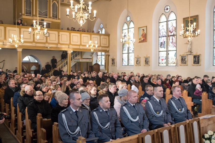 Uroczysta msza dziękczynna odbyła się podczas niedzielnej...