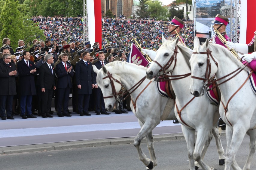 Defilada wojskowa 3 maja, Warszawa 2019