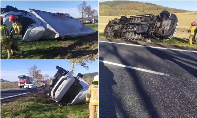 W miejscowości Mysłów (pow. jaworski), przed godziną 10.00 doszło do groźnego wypadku. W wyniku silnych podmuchów wiatru dostawczy bus wpadł do rowu i dachował. - Jedna osoba została poszkodowana. Na miejscu trwają działania służb ratowniczych - informuje Jawor 998. W miniony czwartek, podczas wichur, które przetoczyły się przez Dolny Śląsk, doszło do podobnego wypadku. Wówczas zdarzenie zakończyło się tragicznie.