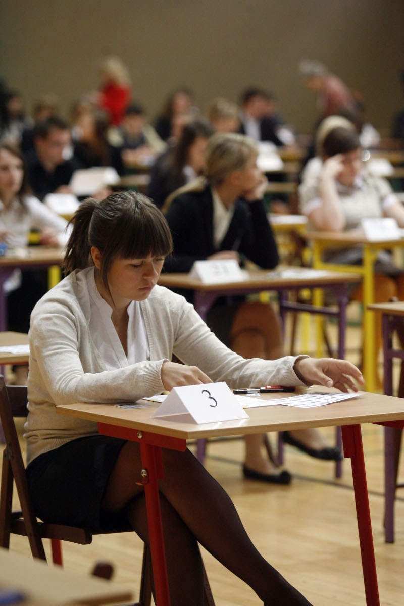 Matura w V Liceum Ogólnokształcącym przy ul. Sejmowej w...