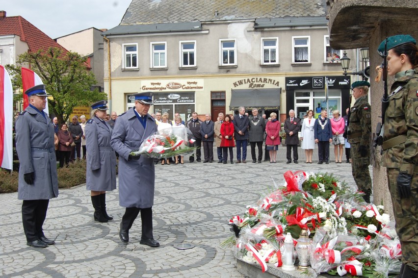 Podczas obchodów w Nakle, z okazji rocznicy uchwalenia...