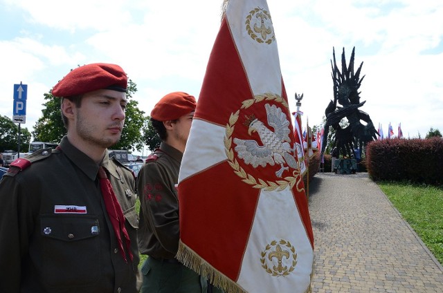 Uroczystości odbywały się m.in pod Pomnikiem Czynu Zbrojnego Żołnierzy Polski Walczącej na Powiślu