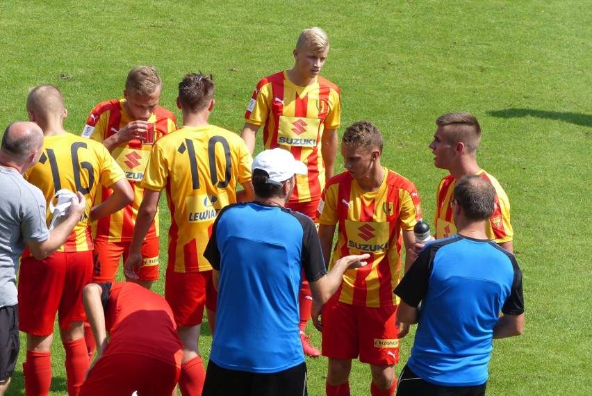 Korona Kielce wygrała z GKS Bełchatów w Centralnej Lidze Juniorów. Zwycięski gol debiutanta  [DUŻO ZDJĘĆ]