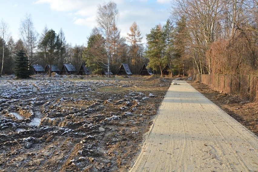 Dobczyce. Dawny OSIR zamienia się w park miejski [ZDJĘCIA]