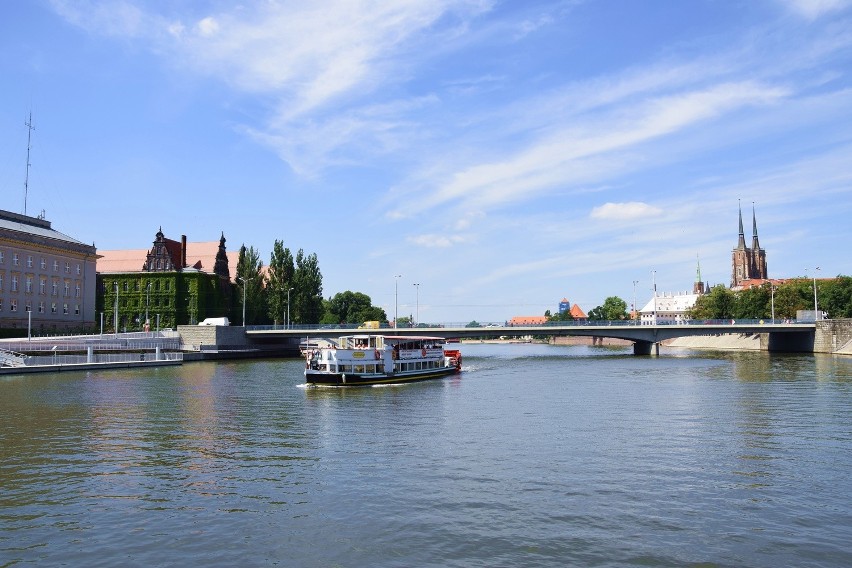 Nad Odrą wypoczywa coraz więcej wrocławian. Bo w końcu mają...