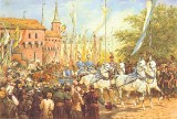 Jak Kraków 136 lat temu - cesarza Franciszka Józefa przyjmował 