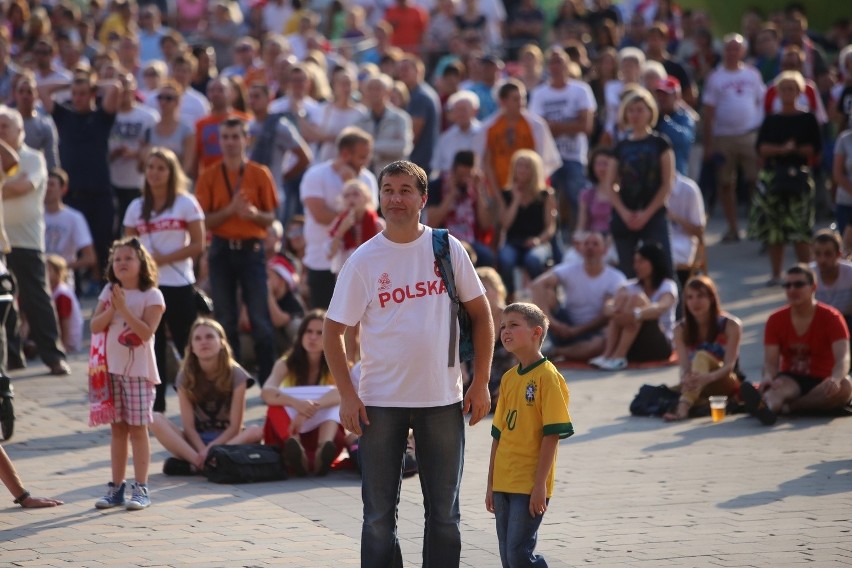 MŚ siatkarzy 2014 FanZone przed Spodkiem