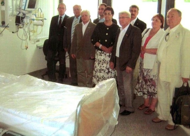 Delegacja z powiatu odwiedziła między innymi szpital w powiecie Vechta.