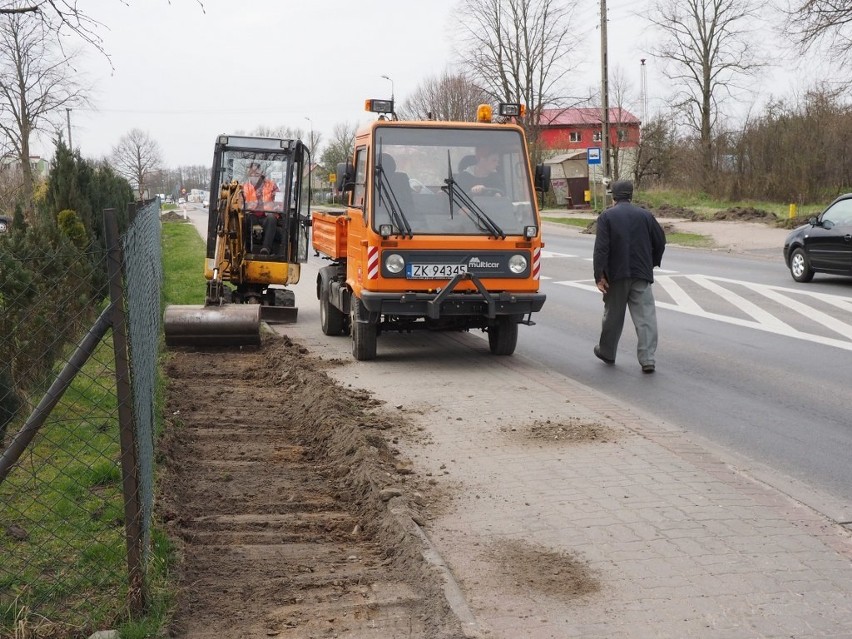 Drogowcy mają pracować w Mścicach (na zdjęciu) i w okolicach...