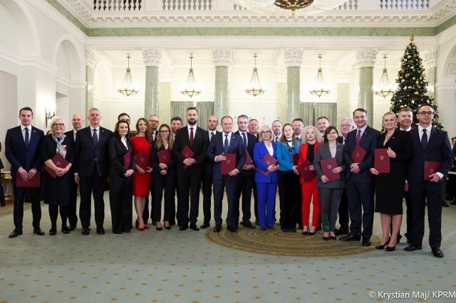 Nowy rząd zaprzysiężony. Mamy trzech ministrów z województwa śląskiego