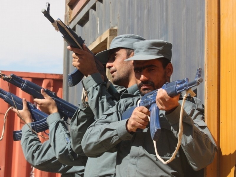 Afgańscy policjanci niebawem będą dbać o bezpieczeństwo...