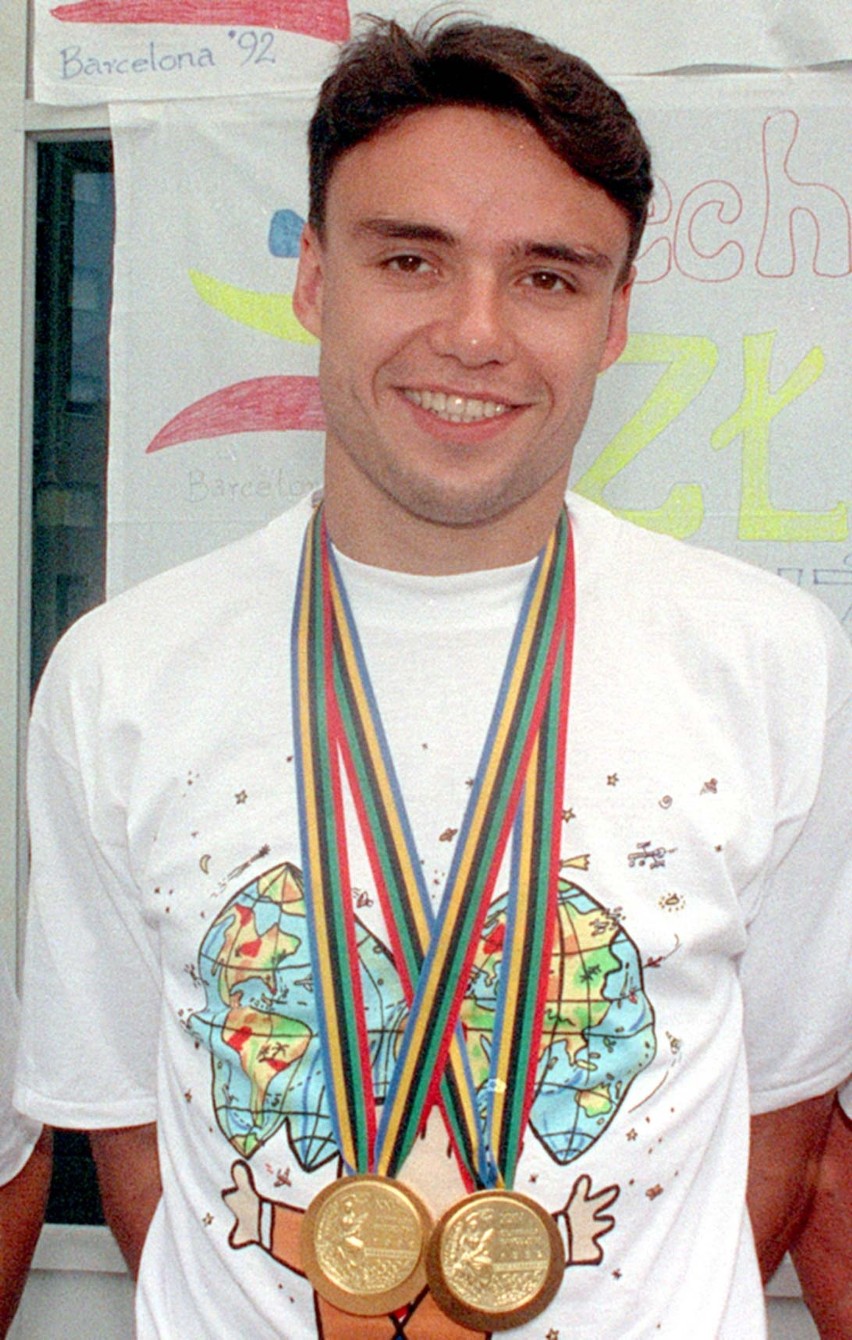 Arkadiusz Skrzypaszek - podwójny złoty medalista w pięcioboju nowoczesnym (IO Barcelona 1992).