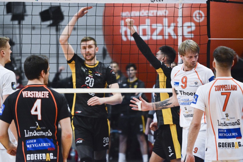 PGE Skra Bełchatów pokonała belgijski zespół Lindemans Aalst...