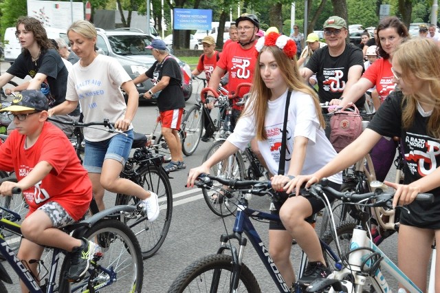 Rowerowy Rajd Honoru w rocznicę Powstania Warszawskiego