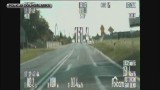 Przez wieś ponad 161 km/h z zakazem prowadzenia pojazdów [VIDEO]