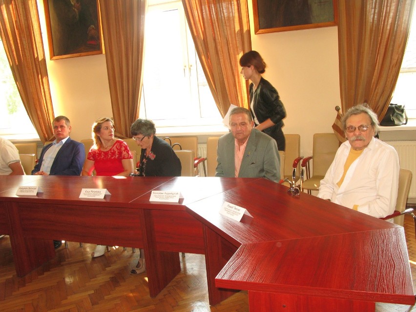 Uroczystość podpisania umowy partnerskiej Żnin - Gostynin.