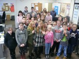 Uczniowie szkoły w Łączanach z gminy Wierzbica odwiedzili redakcję „Echa Dnia”