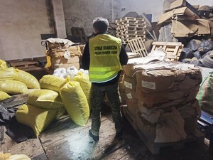 Straż Graniczna z Kołobrzegu przechwyciła ponad 2 tony tytoniu w powiecie chojnickim