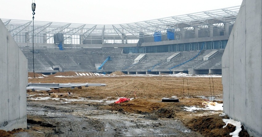 Budowa stadionu na Krochmalnej