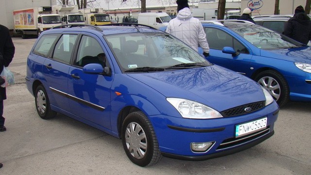 Ford focus, zarejestrowany w Polsce, rocznik 2002, silnik diesla o mocy 90 KM, przebieg 160 tys. km, cena 13.900 zł.