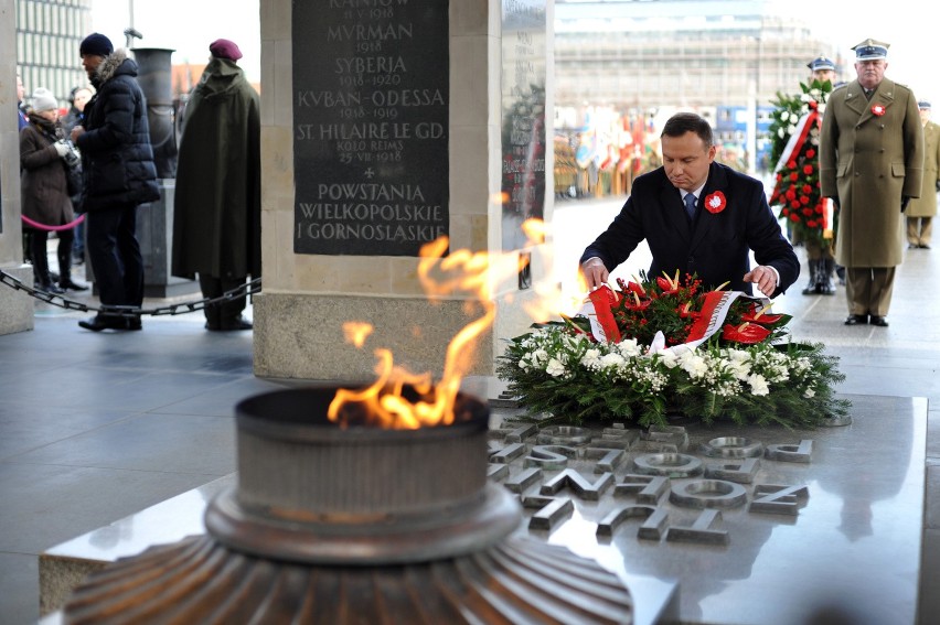 Powstanie Wielkopolskie: Andrzej Duda był w Warszawie. Jacka...