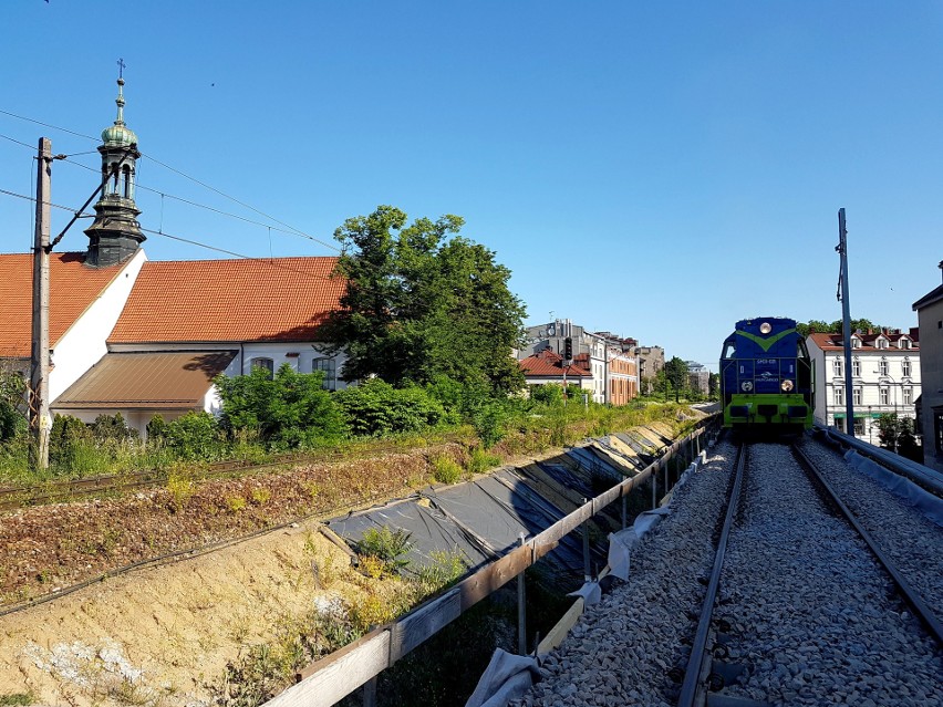 Próby obciążeniowe nowych estakad