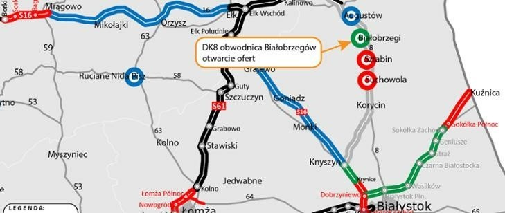 Budowa obwodnicy Białobrzegów o długości prawie 5 km...