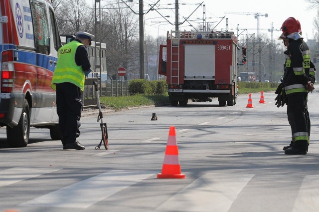Śmiertelny wypadek na przejściu dla pieszych we Wrocławiu. Zdjęcie ilustracyjne