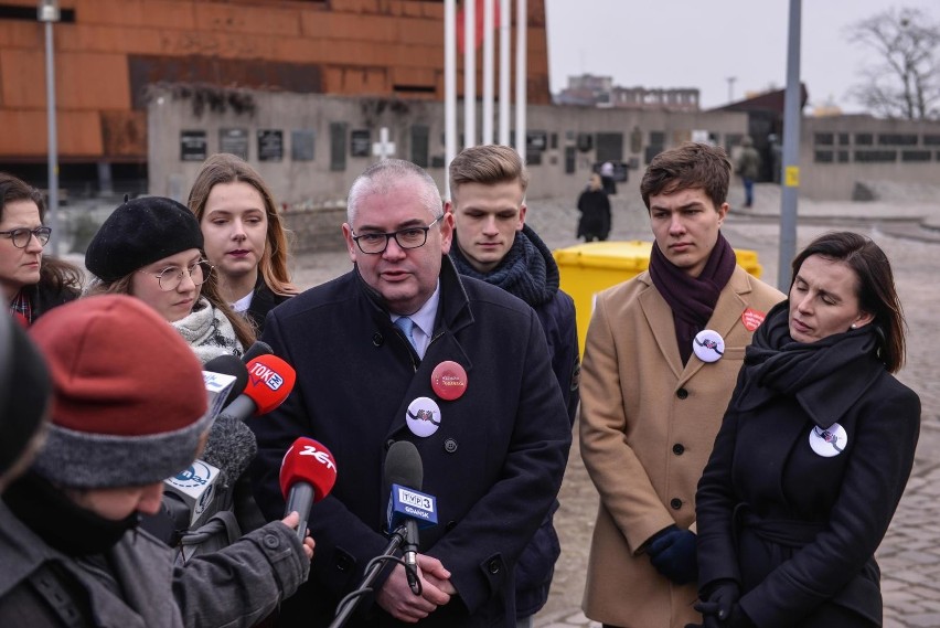 05.02.2019 Gdańsk. Na placu Solidarności odbyła się...