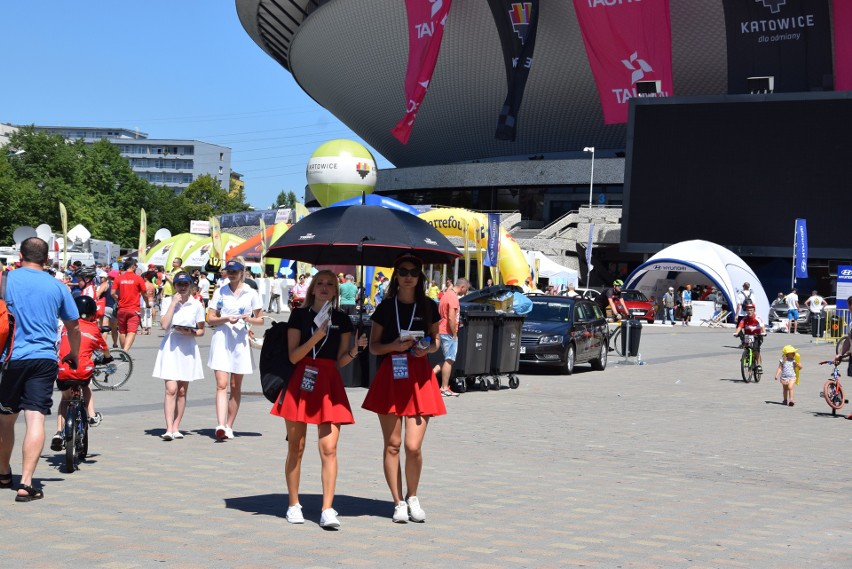 Tour de Pologne 2017 Katowice: strefa kibica przed Spodkiem