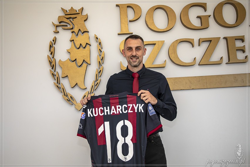 Michał Kucharczyk w Pogoni Szczecin.