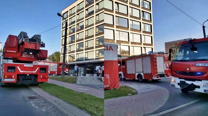 Lublin. Wozy strażackie na Prusa. Wiemy, co było przyczyną