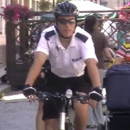 Patrole rowerowe będziemy mogli spotkać w Brzegu częściej podczas wakacji.