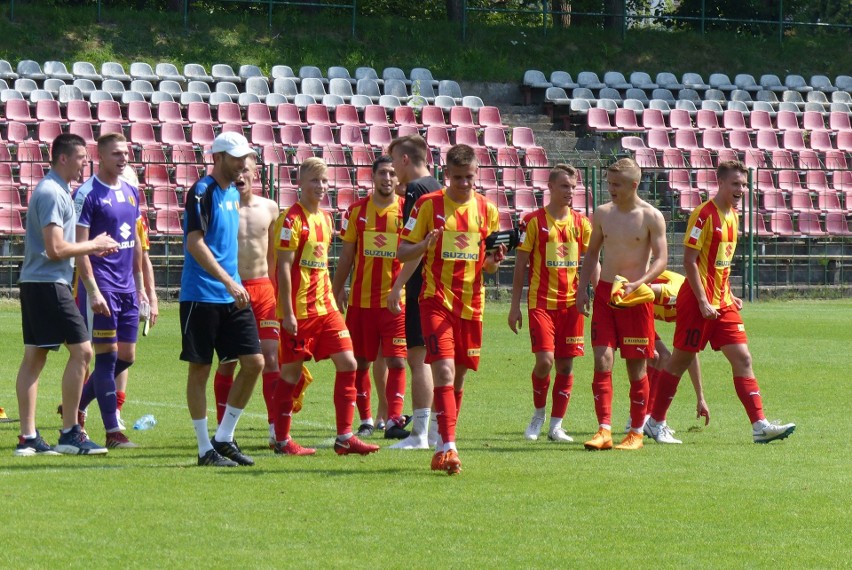 Korona Kielce wygrała z GKS Bełchatów w Centralnej Lidze Juniorów. Zwycięski gol debiutanta  [DUŻO ZDJĘĆ]