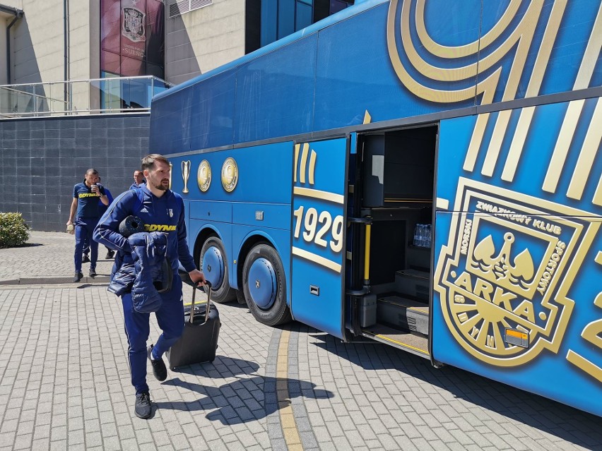 Arka Gdynia odhaczyła zgrupowanie w Gniewinie. Na koniec był wewnętrzny sparing