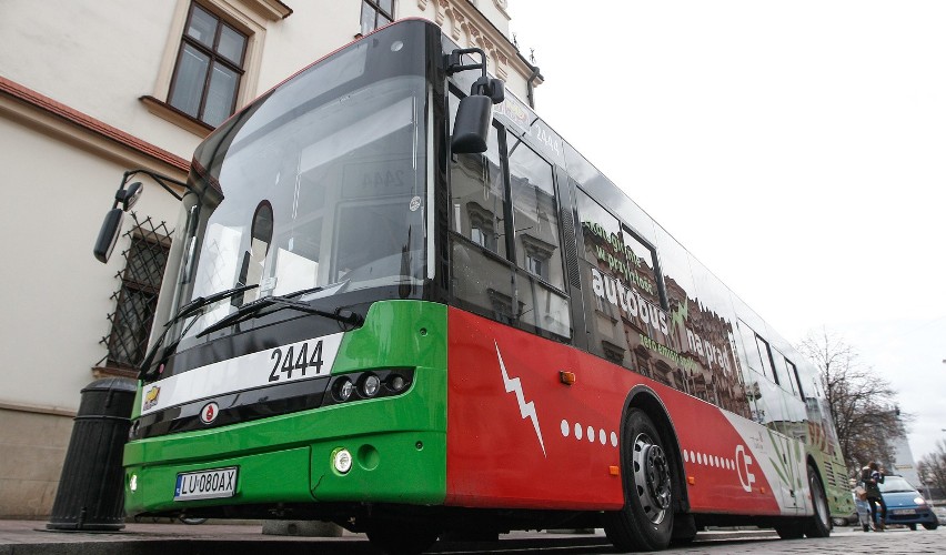 Prezentacja autobusu o napędzie elektrycznym Lublin dla...