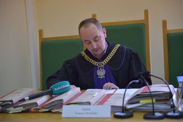 Sędzia Tomasz Rybiński.