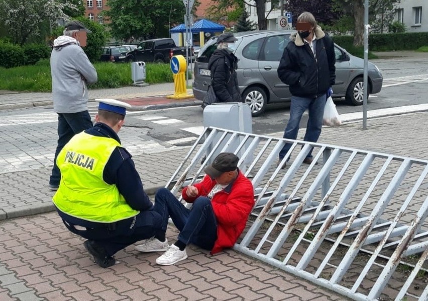 Wypadek przy ulicy Grochowej na Grabiszynie