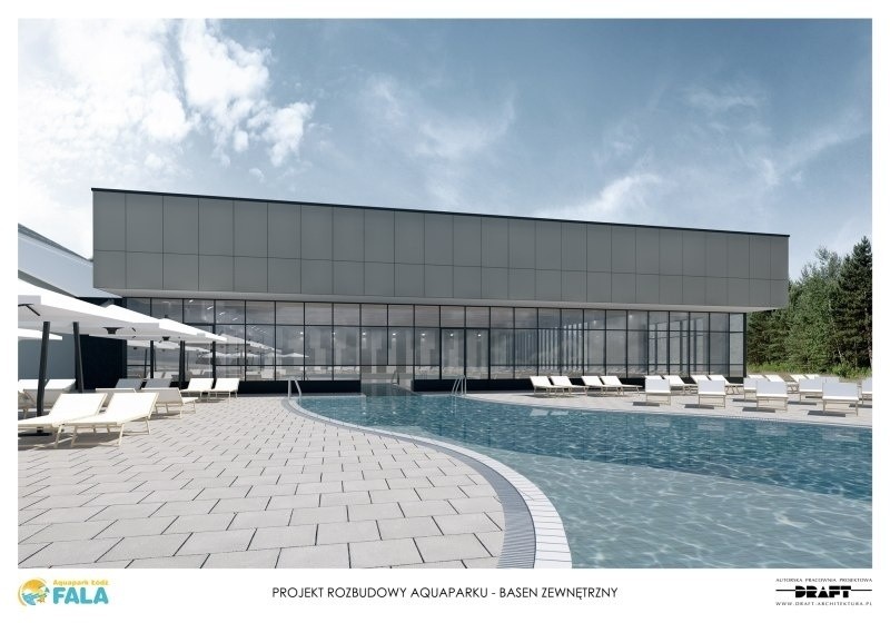 Aquapark Fala będzie rozbudowany [wizualizacja]