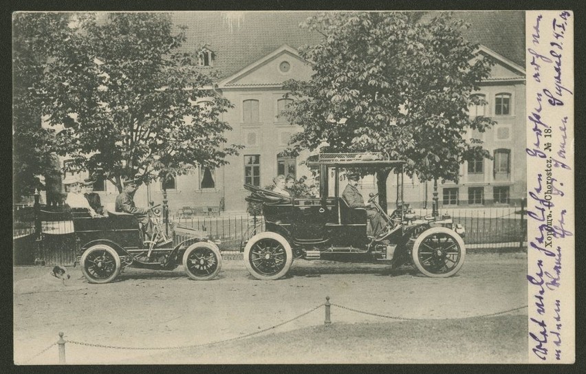 Pałac w Choroszczy, 1904 rok. Pocztówka odnaleziona na...