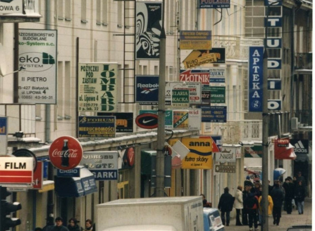 Lipowa jak Hong Kong. Nie poznasz swojego miasta. Tak wyglądało 25 lat temu