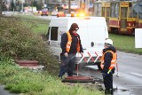 Trwa usuwanie awarii ciepłowniczej na Retkini. Ciepło popłynęło do części bloków  