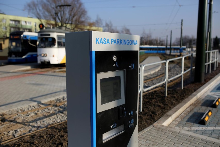 Tak wygląda parking typu Parkuj i Jedź w Krakowie.