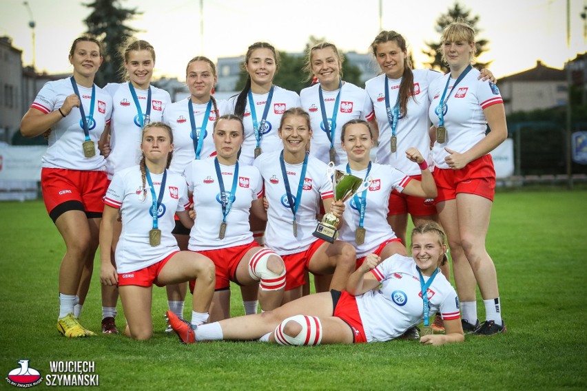 Reprezentacja Polski z sześcioma łodziankami w składzie wygrała Mistrzostwa Europy w Rugby 7 drugiej dywizji