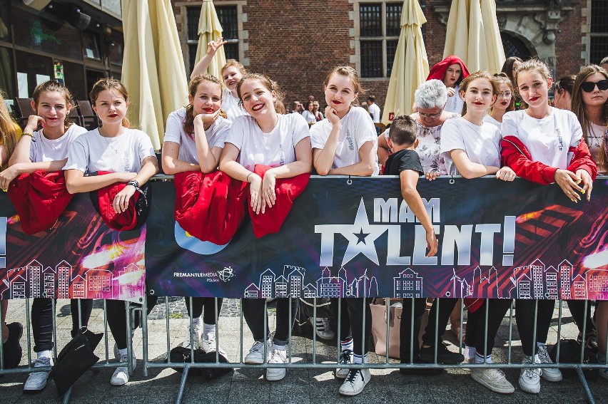 Przesłuchania do "Mam talent" w Teatrze Wybrzeże w Gdańsku....