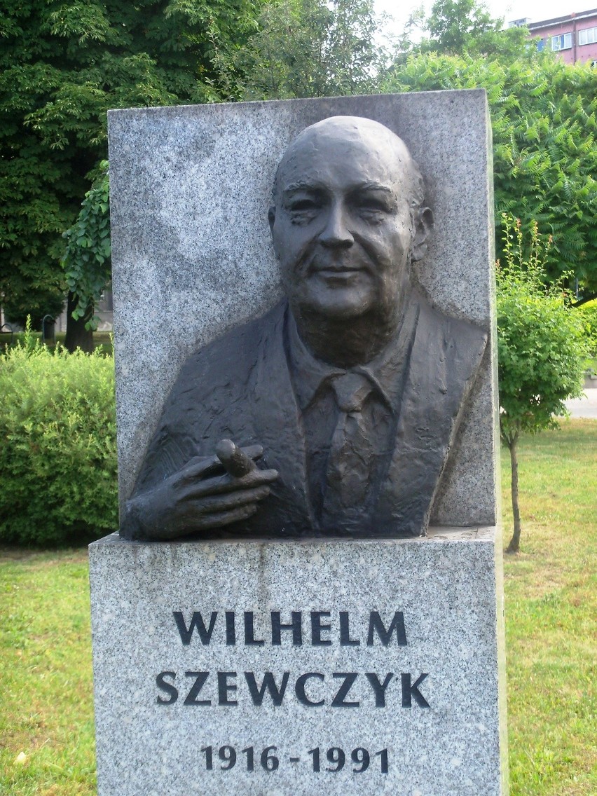 Wilhelm Szewczyk Wilhelm Szewczyk pomnik w Katowicach