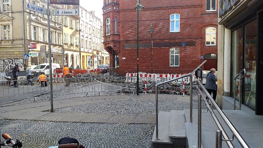 Remont skrzyżowania ulic Książąt Opolskich i Katedralnej