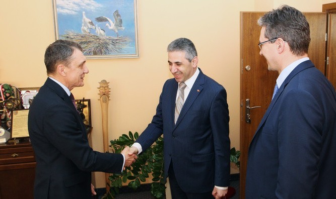 Ambasador Armenii z wizytą w regionie z okazji rocznicy