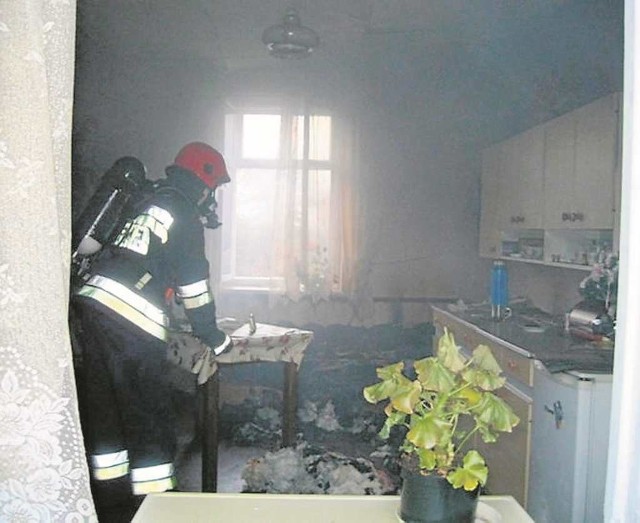 W styczniu w pożarze domu w Bryzdzyniu zginęła jedna osoba